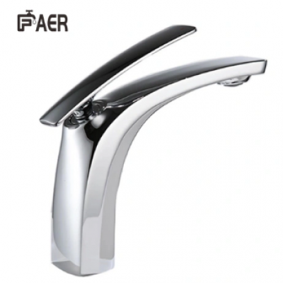 1113400 Water-Saving Sanitary Deck Mount Brass Bathroom Basin Faucet