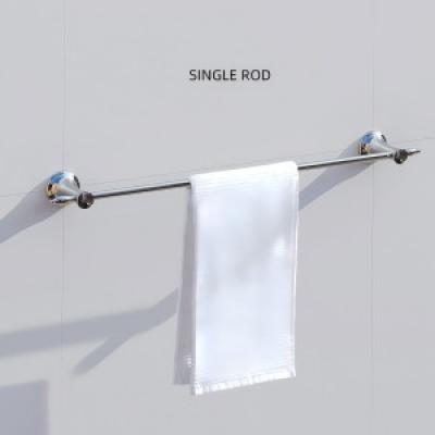 FA-towel rack-02 Bathroom Towel Rack Rail Single Bar